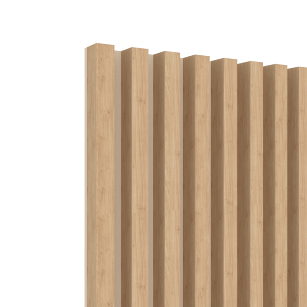 Listones de madera minimalistas - ListBase Nude | 250 cm x 70 cm