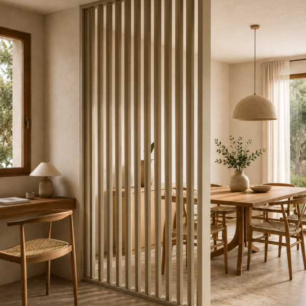 Separador Giratorio SepTop R - LED Gris Cachemira | 246 cm x 116 cm