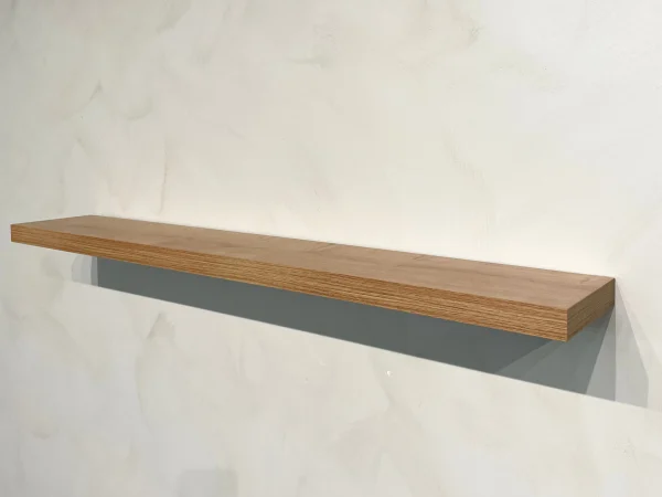 Balda Basic de Pared con soporte oculto | 95 cm x 15,5 cm x 3 cm
