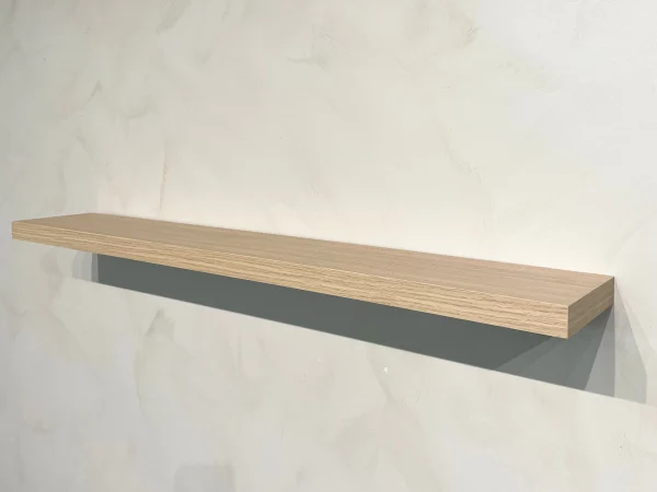 Balda Basic de Pared con soporte oculto | 95 cm x 15,5 cm x 3 cm