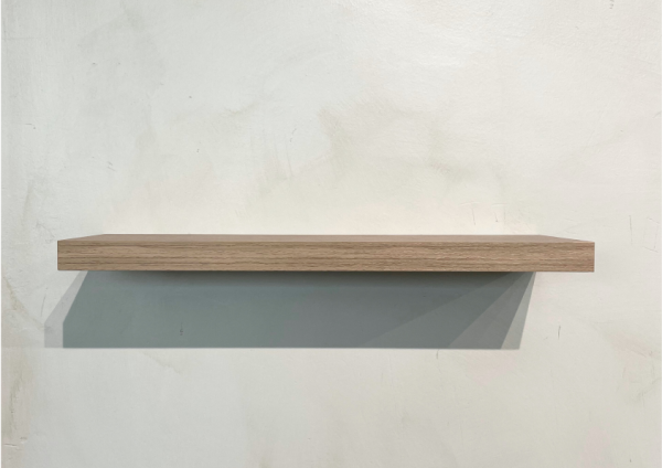 Balda Basic de Pared con soporte oculto | 50 cm x 15,5 cm x 3 cm